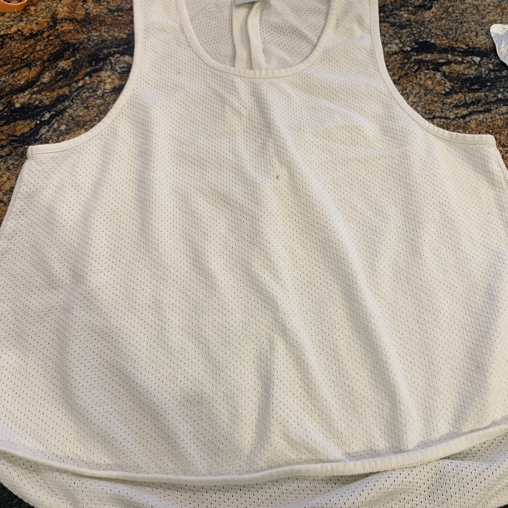Varley Size M tank top ivory